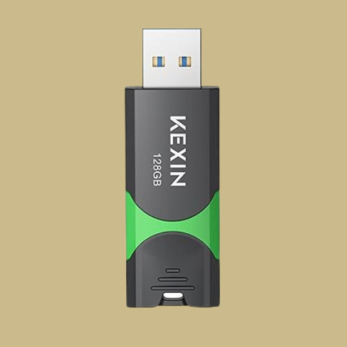 Vivid-Speed 128GB Thumb Drive by Family Media Transfer