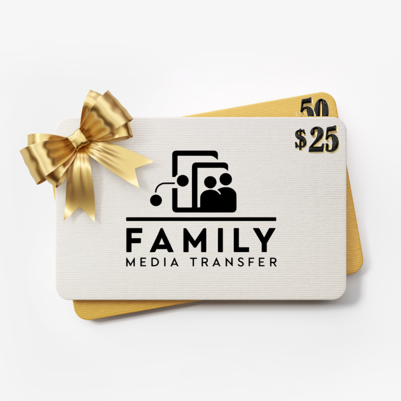 Gift Card - Family Media Transfer