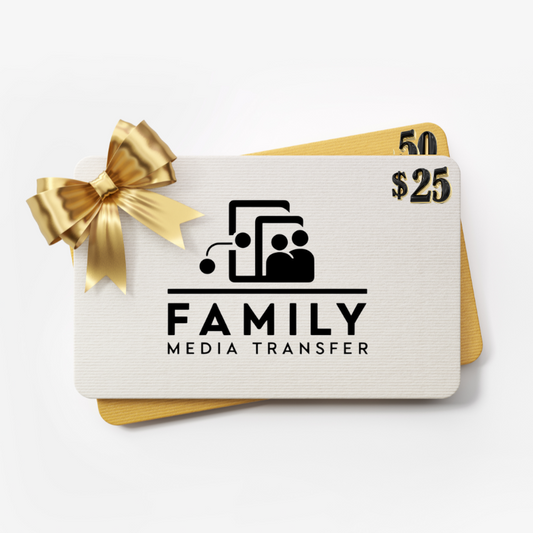 Gift Card – Family Media Transfer
