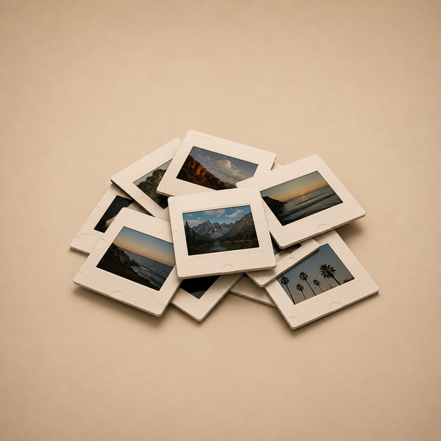 35mm Slide Scanning Service - Slides to High-Resolution Digital Files