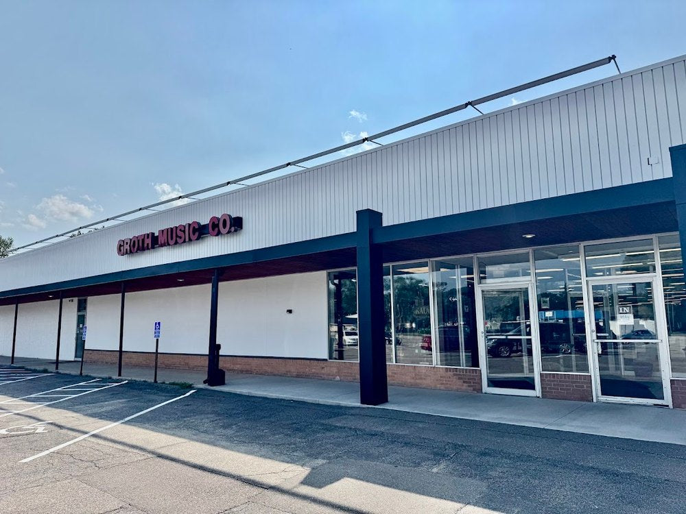 Groth Music drop-off entrance