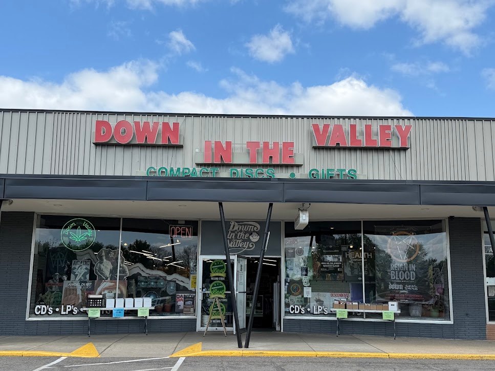 Entrance to Down in The Valley, a Family Media Transfer drop-off counter in Golden Valley